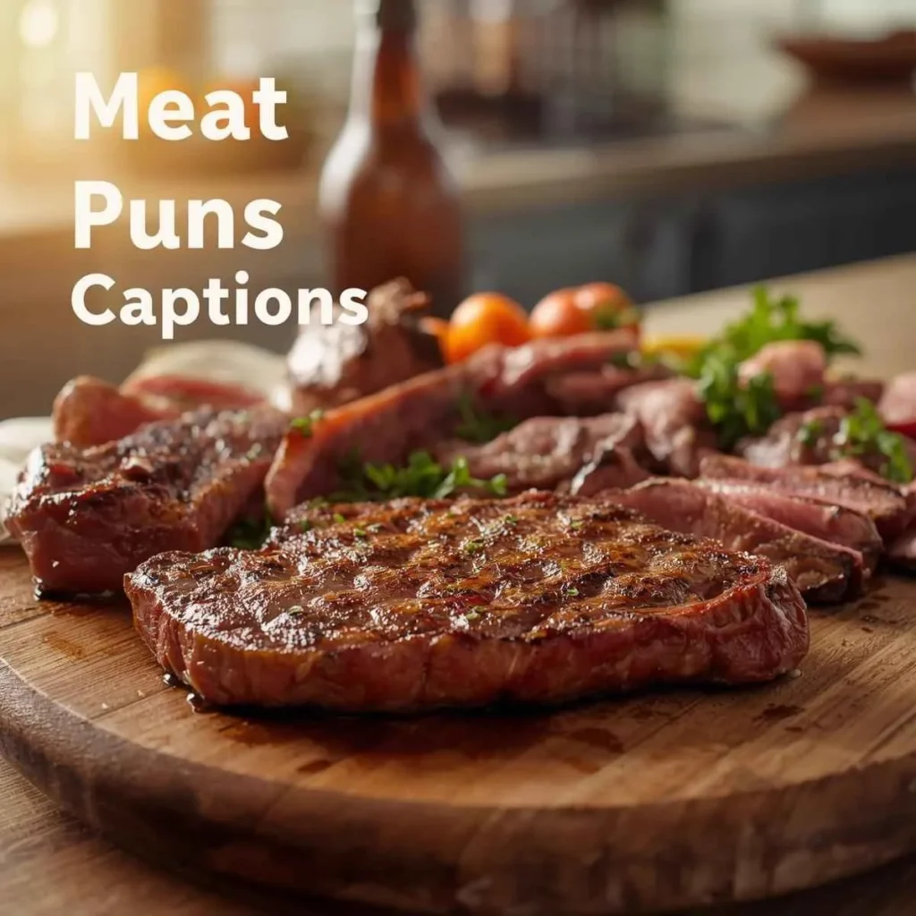 Meat Puns Captions
