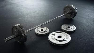 Barbell weight set