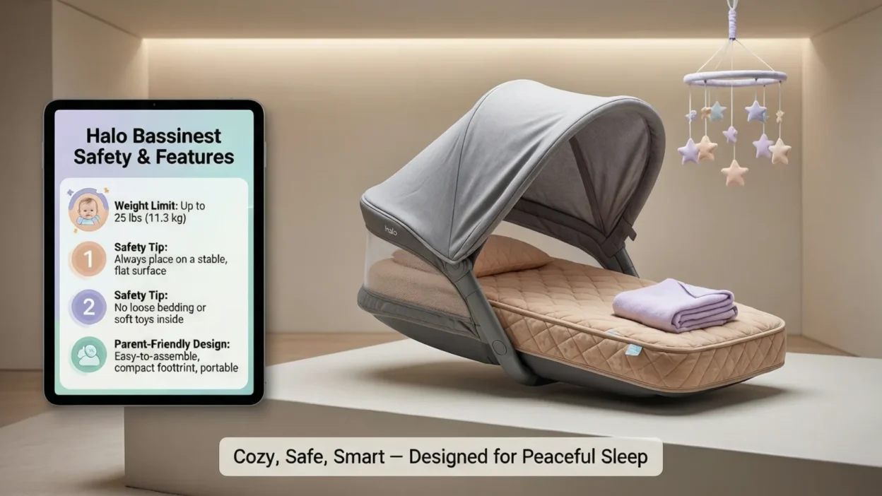 halo bassinest weight limit