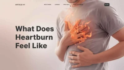 Heartburn Feel Like