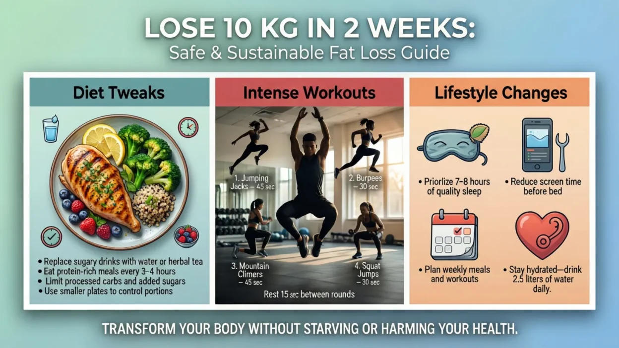 how to lose weight fast in 2 weeks 10 kg