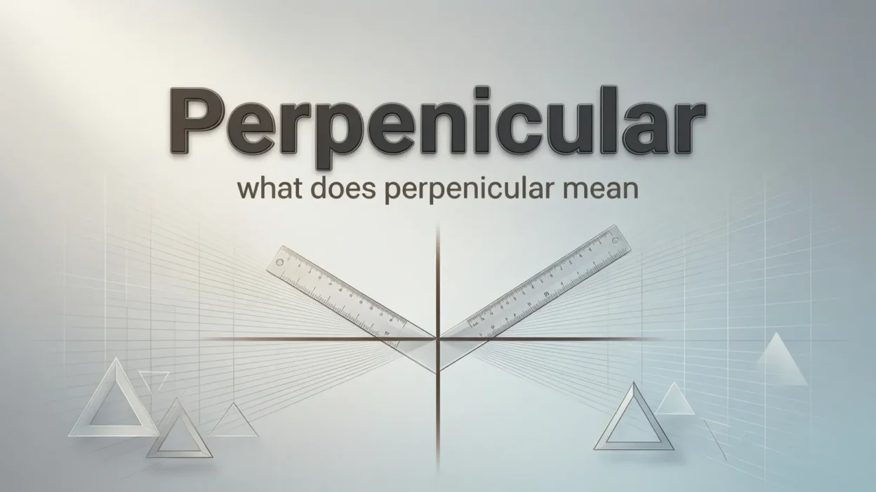Perpendicular Mean
