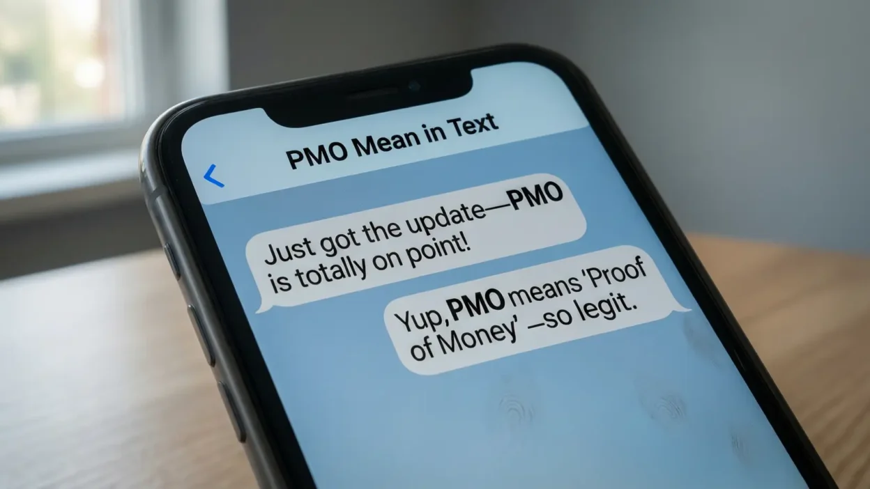 PMO Mean in Text