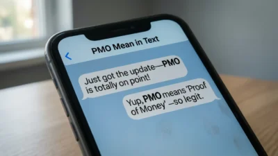 PMO Mean in Text