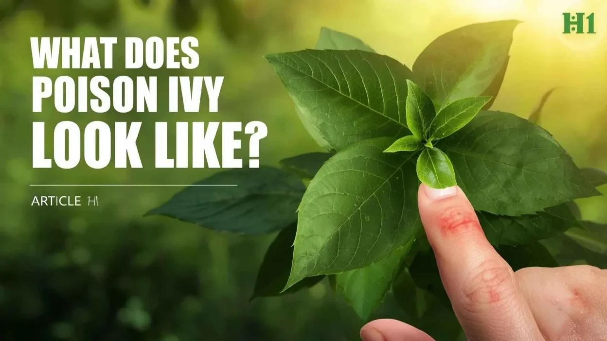 Poison Ivy Look Like