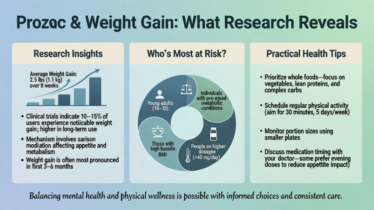 prozac and weight gain
