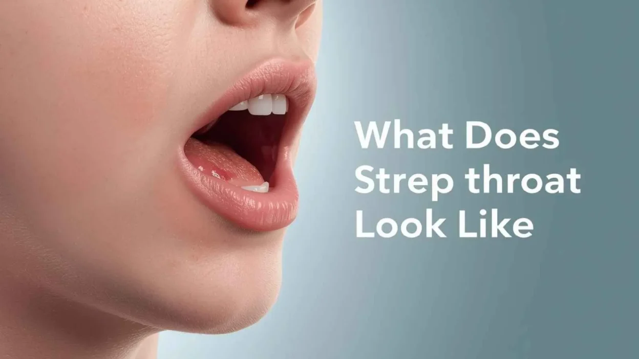 Strep Throat Look Like