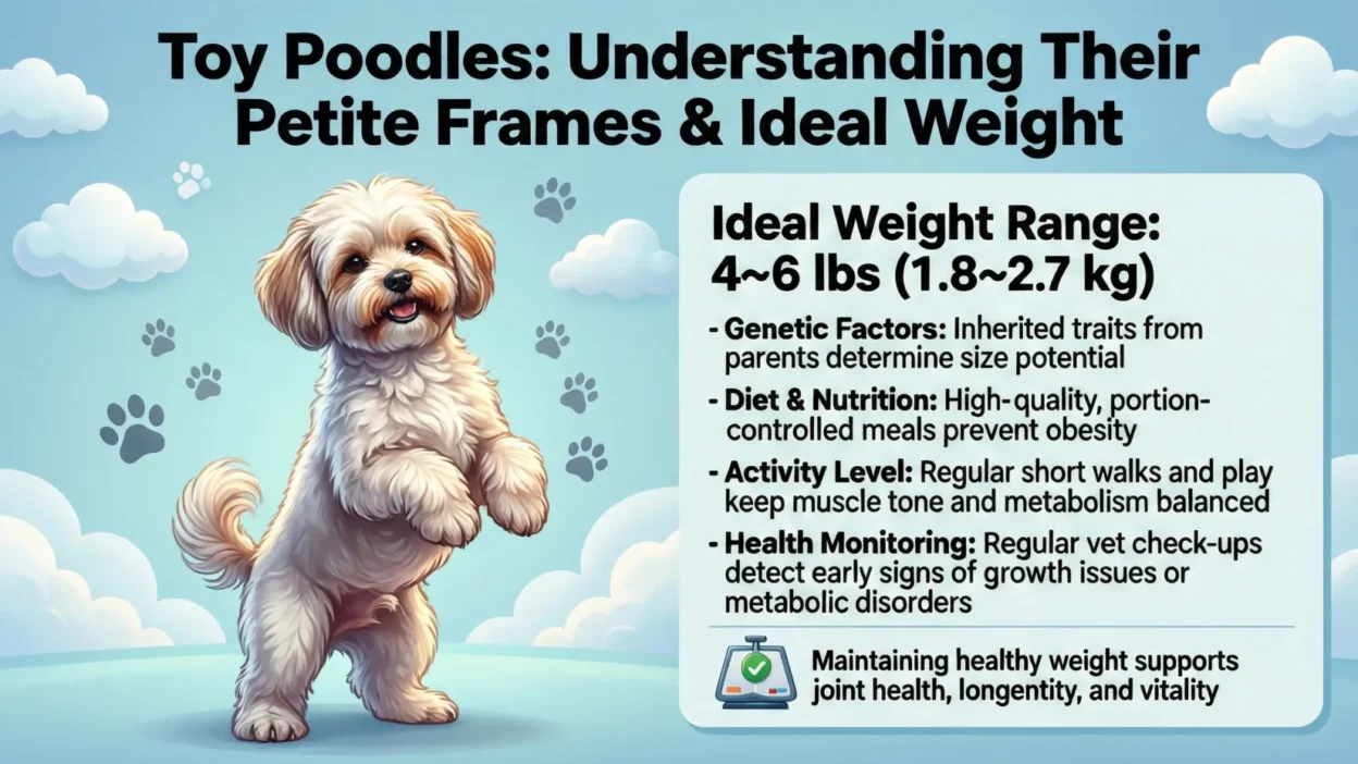 toy poodle weight