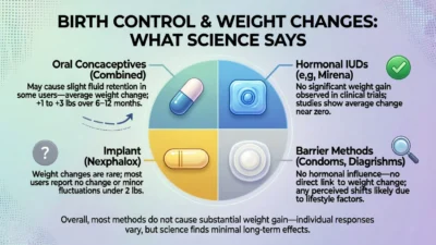 what birth control causes weight gain