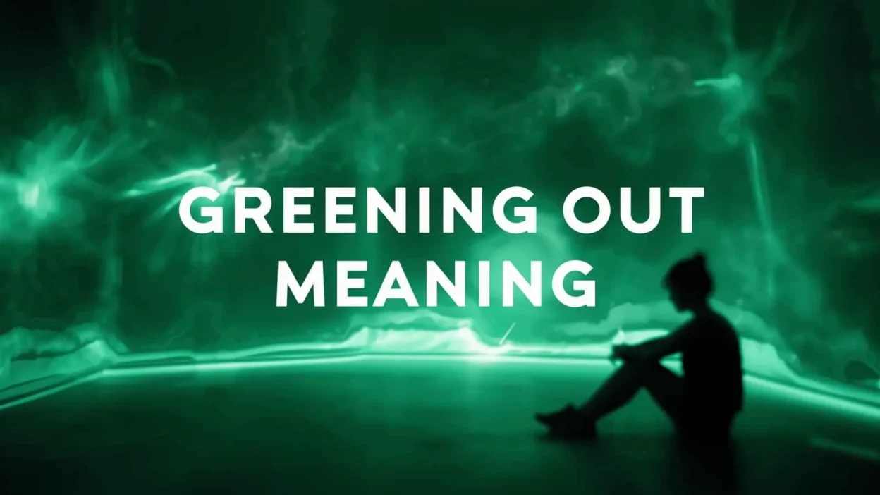 Greening Out Meaning