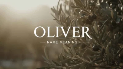 Oliver Name Meaning