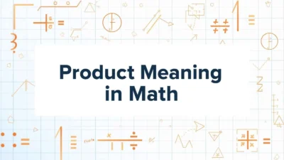 Product Meaning in Math